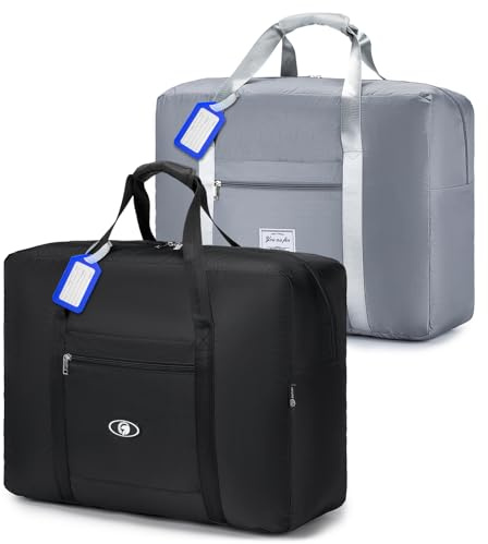 SPAHER Bagaglio a Mano 55x40x20 cm Lufthansa Tui Airways Valigia a Mano Borsone da Viaggio Donna Borsa Palestra Tracolla da Viaggio Uomo Cabina per Weekend