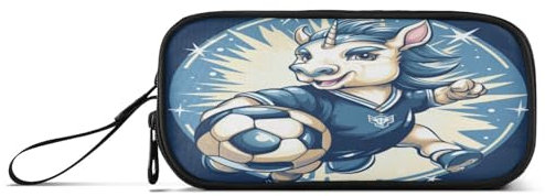 Cooles Sport-Einhorn Federmäppchen Federtaschen Mäppchen Schlamperbox Tasche für Jungen Mädchen Schüler