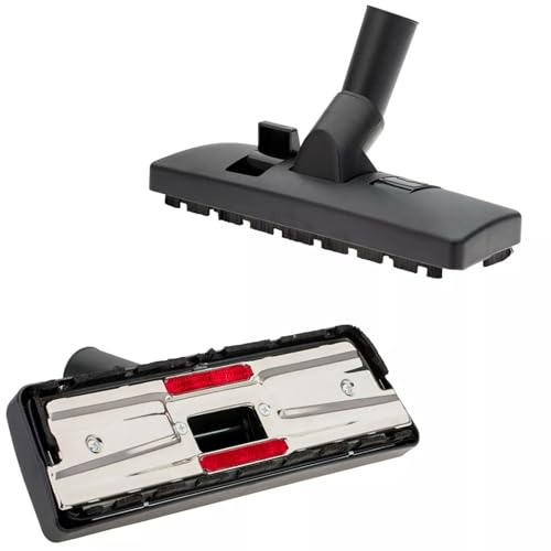 Masterpart 32mm Dual Pedal Brush Head Floor Tool Compatible With Screwfix Titan Vacuum Cleaners
