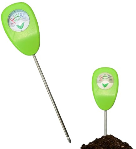 Feuchtigkeitsmessgerät Pflanzen,Wasserstandsanzeiger Pflanzen,Feuchtigkeitsmesser Pflanzen,Bodenfeuchtemesser,Bodenfeuchtesensor Hygrometer für Den Garten & Die Landwirtschaft,Ohne Batterien