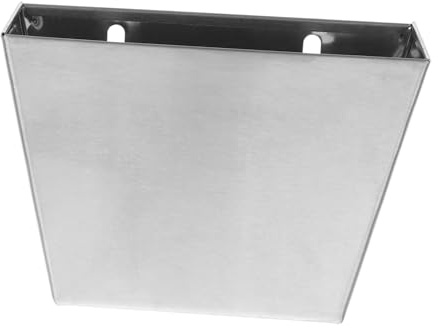 SMASOLO Recipiente Colector de Tapas para Botellas Inoxidable Resistente la con Drenaje Montaje Pared para Patios y Bares Cubo Recogedor de Tapas para Cerveza
