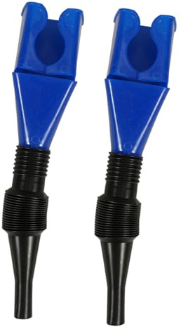 TOYZFRIENDY 2 pièces Entonnoir de Remplissage Flexible pour Moto et Voiture Entonnoir Pliable Plastique pour Huile et Carburant Tube Coudé Portable pour Vidange et Transmission