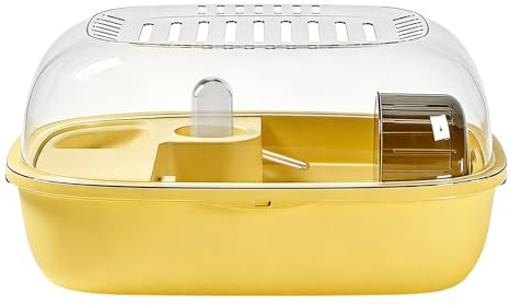 & Mäusehaus 31 X 23,5 X 16 cm, Transparenter Beobachtungsraum Für Haustiere, Reiseträger Mit Geräuschloser Struktur, Hochsicherer ABS-Schlafsaal Für Den Innen- Und Außenbereich Und Sauberer Un Gesun