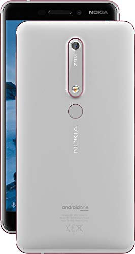 Nokia 6.1 - Smartphone 32GB, 3GB RAM, Dual Sim, White/Iron