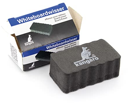 Whiteboard-Löscher Kangaro mini magnetisch Größe 33x57x22mm, K-N12WBWM, Schwarz