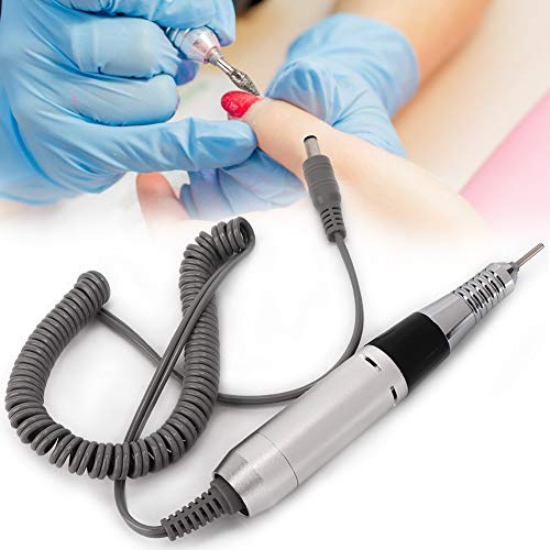 Elektrisch Nagelfräser, 0-35000RPM Nagelbohrmaschine, Nagelkunst Bohrstift Maniküre Nagelfeilen Handstück Nagelschleifmaschine Zubehör (S.)