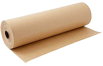 Wrapping Paper Roll Kraft Paper Vintage Newspaper Gift Flower Wrapping Paper Brown Kraft Wrapping Paper Roll For Wedding Birthday Gift Packing Paper (Color : Brown)