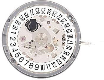 Kanylavy NH35/NH35A klockrörelse hög precision automatisk mekanisk klockrörelse ersättning för män, SILVER