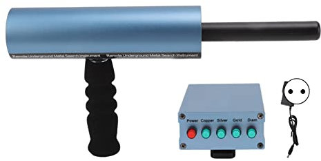 Gigicial Pinpoint-Metalldetektor-Pinpointer Mit Batterie Und Holster, 360°-Scanning Zum Auffinden von Gold- Und Silberschmuck(European Plugs-Blau)