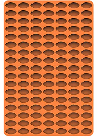 Moldes con forma de zanahoria, molde de postre, moldes de fondant, bandeja de chocolate, molde de silicona para hornear, para pasteles, dulces, Pascua, zanahoria, molde de silicona para hornear