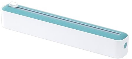 Distributeur de film plastique avec coupeur, avec longueur réglable, coupe précise pour un stockage facile des aliments, matériau PP robuste, outil polyvalent pour une utilisation