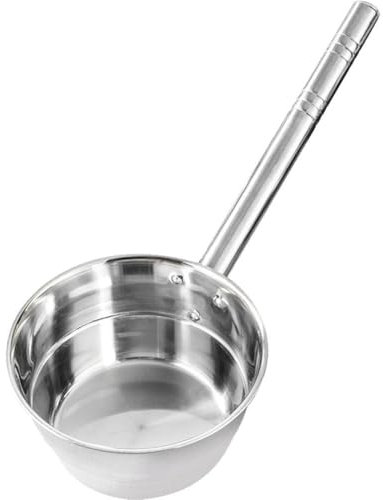 Mestolo Per Acqua in Metallo Mestolo Con Manico Lungo Comodo Mestolo Grande Per Uso Domestico Per Mensa Scolastica Ristorante Cucina 'hotel