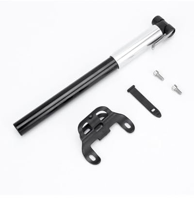 Manometer Tragbare Fahrrad-, Fahrrad-, Elektro-, Fahrzeug-, Basketball-Aluminiumlegierung-Luftpumpe Doppelventil