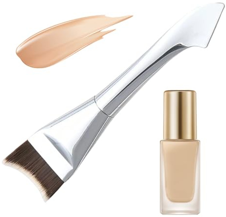 FoundationBrush Pinceau de maquillage professionnel pour homme et femme Idéal pour la crème, la poudre et les cosmétiques liquides sur le visage, les joues et le nez