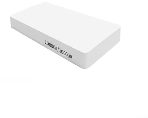 Bloc éponge de polissage double face pour métal, verre et soin des ongles avec 1000/2000/3000/5000/10000 (grain 10 000) - 1000 x 50 x 14 mm