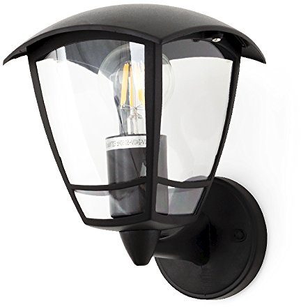 Kwazar Luminaire rustikale Außenleuchte Aussenwandleuchte RAD.35B Wandleuchte E27 Gartenlampe Eingangsleuchte