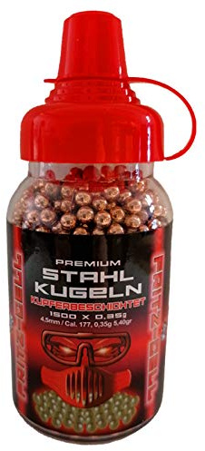 Fritz-Cell Stahl BBS 4,5 mm Stahlkugeln Stahlrundkugeln für Luftpistole BBS