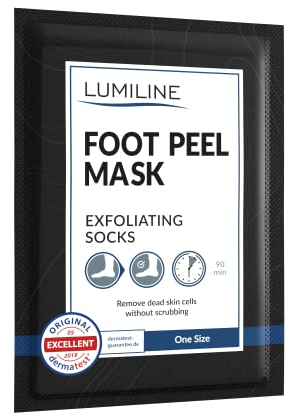 Hornhaut Socken Fußmaske, Hornhautentferner Socken Fussmaske Hornhautentfernung, Foot Peel Mask, Fußpeeling, Anti Hornhaut Socken, Baby Foot Maske Fuß Hornhautsocken (bis Gr. 47 einschl.) 1 Paar