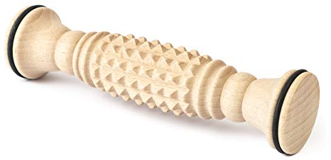 Tuuli Accessories Foot Massager Massage Tool for Feet Wooden Roller 20 x 5 cm