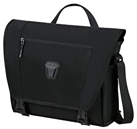 Samsonite Dye-Namic - Messenger-Tasche 14 Zoll, 38.5 cm, 15 L, Schwarz (Black)
