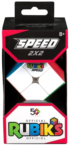 Rubik's Cubo 2x2 Speed Cube per Soluzioni Super Veloci, Rompicapo per Risolvere Problemi, Puzzle Classico di Corrispondenza dei Colori, Giocattolo Fidget e Puzzle Sensoriale per Adulti e Adolescenti