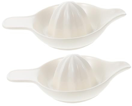 Cabilock 2pièces Presse-agrumes Manuel Céramique Squeezer Pour Et Fruits Outils De Cuisine Pour Jus à