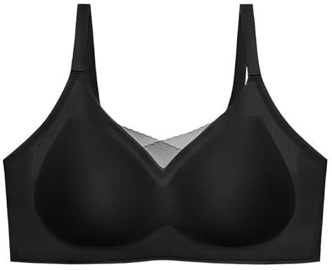 Dessous-Sets FüR Damen BH Damen Ohne Bügel Push up Nahtloser BH Sexy Bustier Blumen Spitze Damen-BHS Ultrakomfortable Tshirt BH Baumwolle Crop Top Sport BH ohne Bügel BH St. Patricks Tag