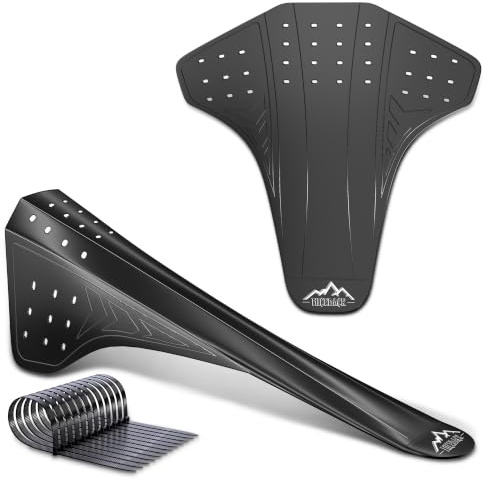 NICEDACK Fahrrad Schutzblech, Mountainbike Schutzbleche, MTB Hinten Schutzbleche mit Reflektoren, Fahrrad Spritzschutz, Mudguard