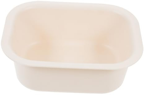 Beige PP Badewanne, Tragbare Wickelkommode mit Waschbecken | Wasserbehälter Wickeltisch, Wiederverwendbar und Formstabil, für Wickeln und Waschgang
