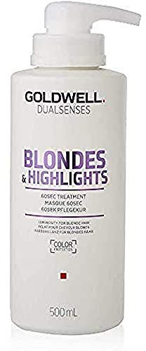 Goldwell Dualsenses Blondes & Highlights 60 seconds Treatment Pflegekur, 1er Pack (1 x 500 ml) Creme