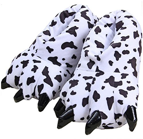LANFIRE Unisex Soft Plüsch Haus Hausschuhe Tier Kostüm Pfote Claw Schuhe