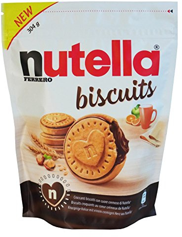 Nutella Biscuits Kekse, 1er Pack (1 x 304g Beutel)
