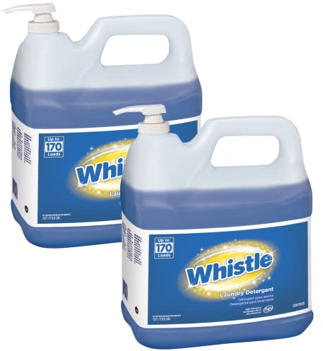 Diversey Whistle Laundry Detergent HE, Concentrated, 2 Gallon, 2 Pack