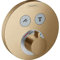 hansgrohe Unterputz Thermostat ShowerSelect S, für 2 Funktionen, Brushed Bronze