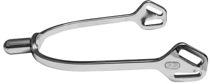Sprenger Ultra fit Slimline Kindersporen - Edelstahl rostfrei, 15 mm abgerundet