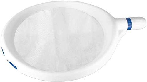 well2wellness Laubkescher Grande - Poolkescher + Teichkescher mit stabilem Kunststoffrahmen und reißfestem Netz