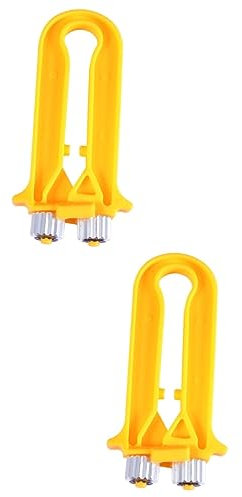 Housoutil 2stücke Beekeeping Drahtspanner Werkzeug Für Bienenzucht Drahtspann Und Crimpzange Robuster Kunststoffgriff Orange Für Effektives Spannen Und Crimpen Von Wabenrahmen