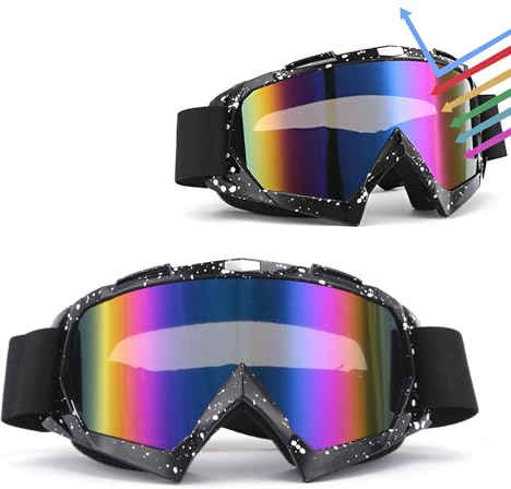 Gotyou Motocross- und ATV Dirt Bike Brille für MX-Fahr-, Motorrad-, Snowboard- und Crossrasen