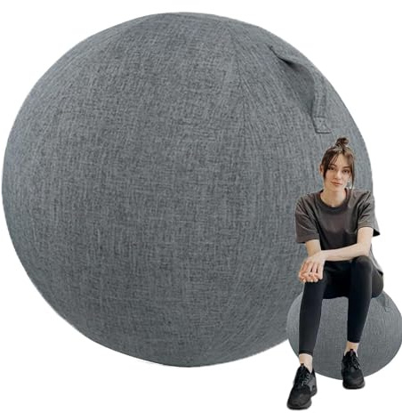DIXII Yoga-Ball-Abdeckung, Sitzballstuhl Für Büro Und Zuhause, Für Geburtsball, Stabilitätsball, Fitnessball, Balanceball