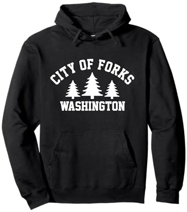 City Of Forks Washington Pullover Hoodie