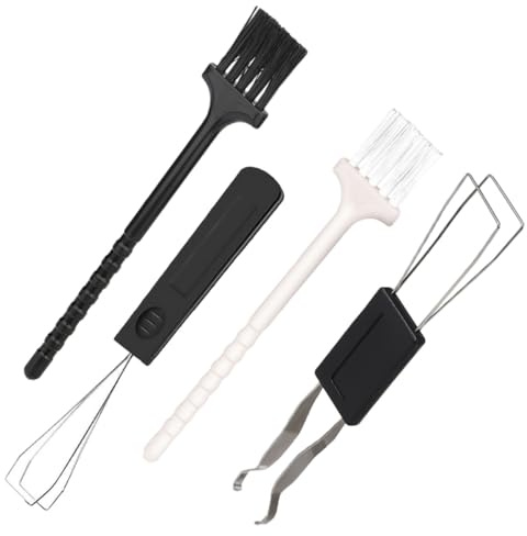 UTHCLO Kit de Herramientas de Limpieza para Teclado con Extractor de Teclas y Cepillo Antiestático Mango de Plástico Pequeño y Ligero Adecuado para Portátiles y Ordenadores