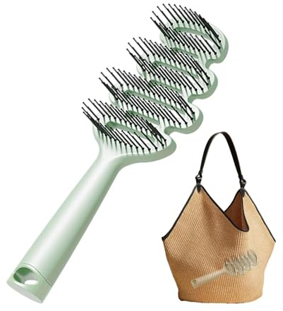 Spazzola per Capelli Bagnati Pettine Per Cura E Styling | Spazzola Per Capelli Bagnati Dopo il Lavaggio, Styling da Parrucchiere, Routine, di , , Ogni Giorno, Doccia