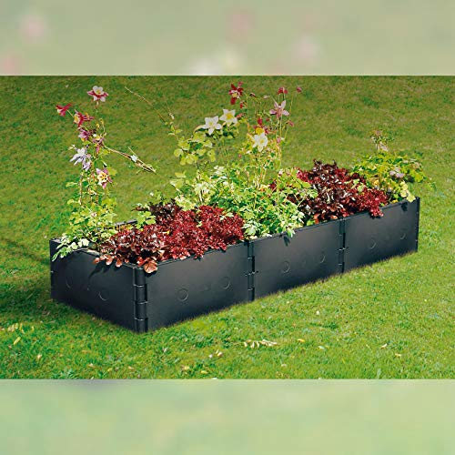 Beckmann BCL Variables Hochbeet Grundgröße 1 Höhe 25 cm Anthrazit