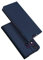 DUX DUCIS Hülle für Samsung Galaxy A40, Leder Klappbar Handyhülle Schutzhülle Tasche Case mit [Kartenfach] [Standfunktion] [Magnetisch] für Samsung Galaxy A40 (Blau)