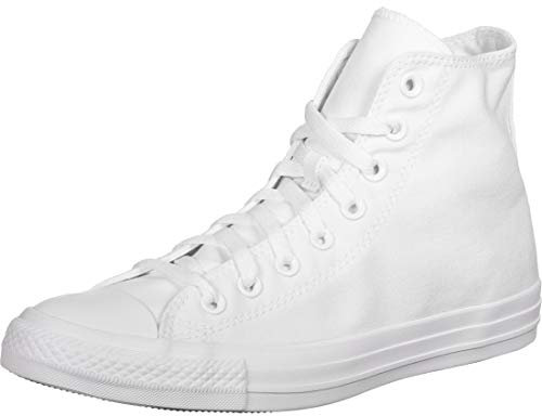 Converse Chuck Taylor All Star Classic High Top Flat Sneakers, White, 6 UK