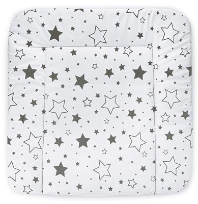 Balbina® Wickelunterlage Wasserdicht Wickeltischauflage Wickelauflage baumwolle 60x70 cm Magic Sterne