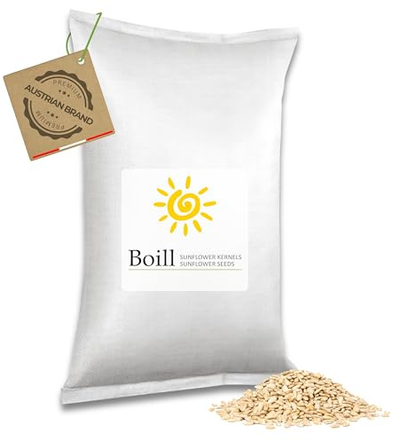 Boill Sonnenblumenkerne geschält, Premiumware - 10 kg. Lebensmittel zertifiziert zum brot backen