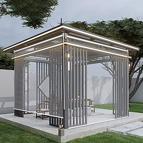 KJHGMNB 0.5mm PVC Tenda di Plastica, Tenda a Rullo Impermeabili Trasparente, Tapparella Avvolgibile in PVC, con Accessori, per Interni ed Esterni, Personalizzabile,80x140cm/31.4x55.1in