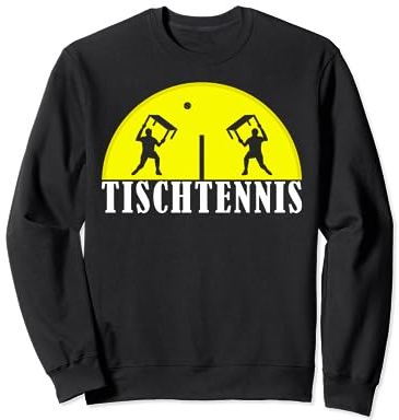 Lustiges Tischtennis Trikot Kleidung Training Tischtennis Sweatshirt