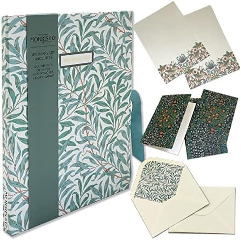 William Morris Willow Boughs Writing Set Stationery Gift Letters Cards Envelopes